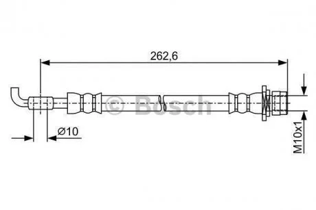 PRZEW?D HAM TOYOTA YARIS 1.3 11-. 1.5 12-. 1.4D-4D 11- BOSCH 1 987 481 936