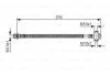 Шланг тормозной задний HYUNDAI Terracan 01-07 BOSCH 1987481A65 (фото 1)