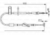 Трос ручного тормоза зад. лев SUBARU Justy 03-, SUZUKI Ignis BOSCH 1987482093 (фото 1)