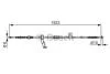 Тормозной трос 1823mm TOYOTA Avensis T25 \'\'RR 1987482297