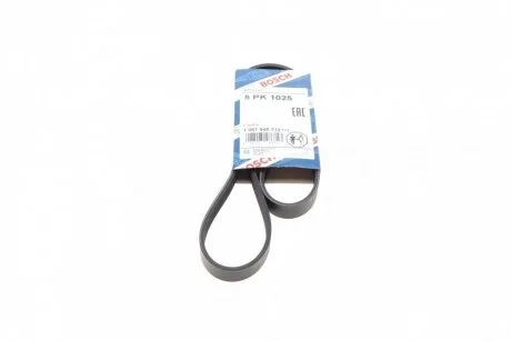 Ремень П-клиновый 5PK1025 BOSCH 1987945713
