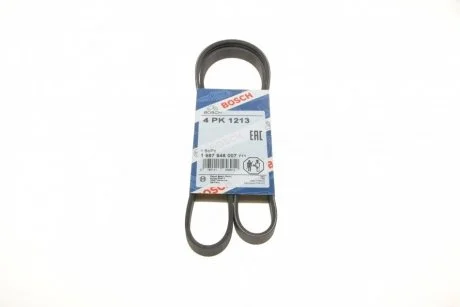 Ремень п-клиновой 4pk1213 BOSCH 1987946007