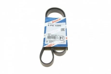 Ремень П-клиновый 5PK1090 BOSCH 1987946023