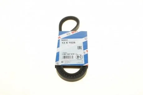 Ремінь клиновий AVX 13х1025 BOSCH 1987947618