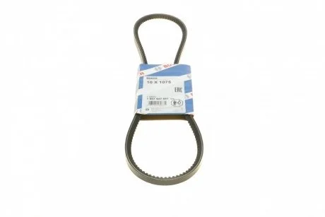 Пасок клиновидний 10X1075 BOSCH 1987947641