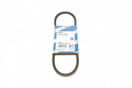 Ремінь клиновий AVX 10х725 BOSCH 1987947684