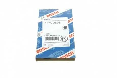 Ремень п-клиновой 4pk698 BOSCH 1987947803