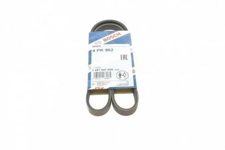 Ремень П-клиновый 4PK962 BOSCH 1987947809