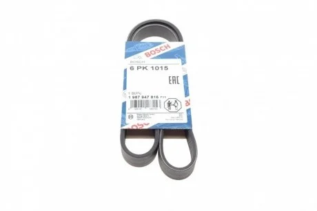 Ремень поликлин. 6PK1015 BOSCH 1987947816