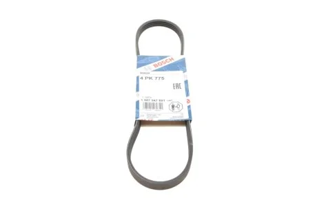 Ремень поликлиновый 4PK775 BOSCH 1987947891