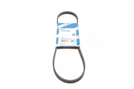 Ремінь поліклін. 4PK850 BOSCH 1987947895