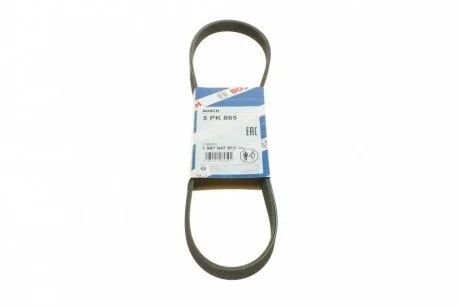 Ремень 5 PK 865 DAEWOO LANOS седан (KLAT) 1.5 BOSCH 1987947911