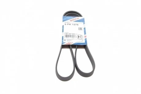 Ремень П-клиновый 5PK1275 BOSCH 1987947930
