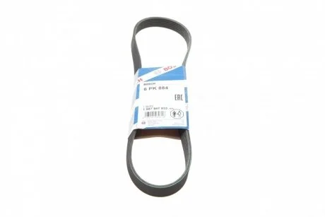 Ремень поликлин. 6PK884 CHEVROLET BOSCH 1987947933