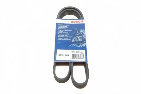 Ремень поликлин. 6PK1045 BOSCH 1987947940