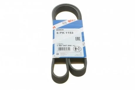 Ремень поликлин. 6PK1153 BOSCH 1987947944