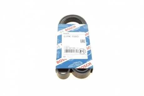 Ремінь п-клиновий 6pk1560 BOSCH 1987947950