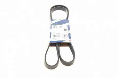 Ремень поликлин. 6PK1660 BOSCH 1987947978