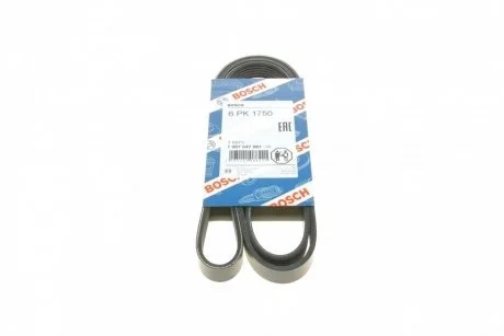Ремень поликлин. 6PK1750 BOSCH 1987947981