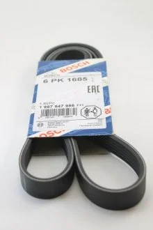 Ремінь п-клинової 6pk1685 BOSCH 1987947986