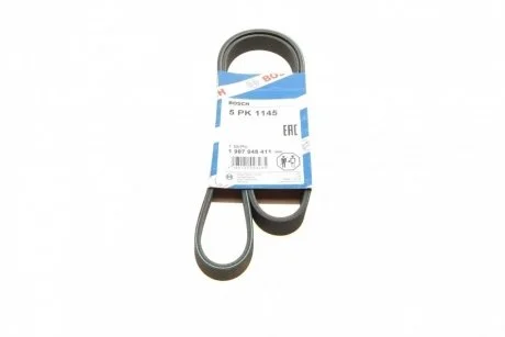 Ремень П-клиновый 5PK1145 BOSCH 1987948411