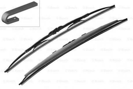 Щітка склоочисника Aerotwin (650/475mm) BOSCH 3 397 001 813
