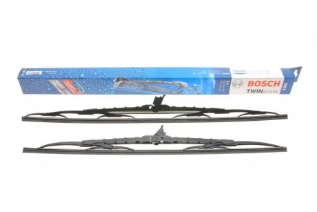 Щітки склоочисника TW 608S L600/550 - кратн. 5 шт BOSCH 3397118308