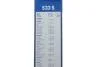 Щетки стеклоочистителя TW 533S L530/475 - кратн. 5 шт BOSCH 3397118406 (фото 11)