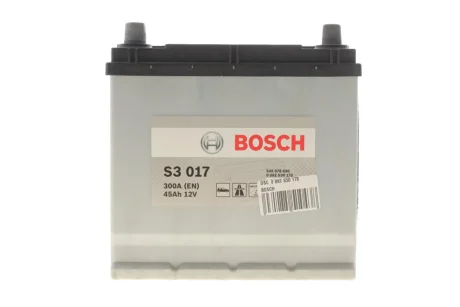 Акумулятор 12В/45Аг/300А/10,78кг BOSCH DSC_0 092 S30 170