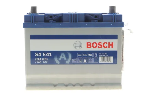 Акумулятор 12В/72Аг/760А/19,55кг BOSCH DSC_0 092 S4E 410