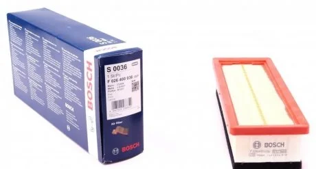 Фильтр воздушный Fiat Grande Punto 1.2, 1.4 10.05- BOSCH F026400036