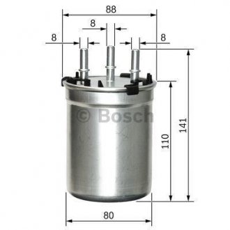 Топливный фильтр дизель AUDI A1 ''1.6TDI''10-15 BOSCH F026402834 (фото 1)