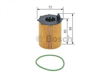Фильтр масляный BOSCH F026407082