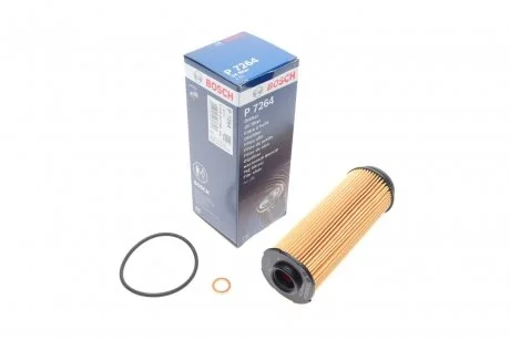 Фильтр масляный BMW 3, 5, X3, X5 3.0-5.0 d xDrive 18-, 4.0i 15- BOSCH F 026 407 264