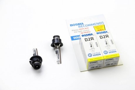 Автолампа D2R XENON 85V 35W P32D-3 4300K (2 шт) Bosma 6807D (фото 1)