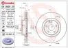 Тормозной диск вентилируемый BREMBO 09.9825.21 (фото 1)