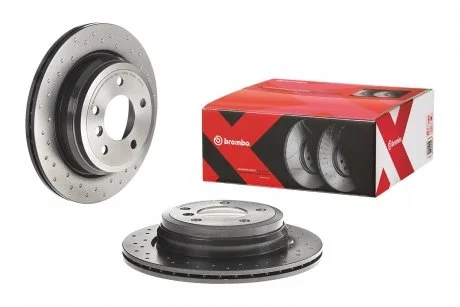 Диск гальмівний BREMBO 09.B338.2X
