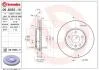Гальмівний диск пер. Cruze 09-/Aveo 11-/Astra J 09- (276x46mm) BREMBO 09.B355.11 (фото 1)