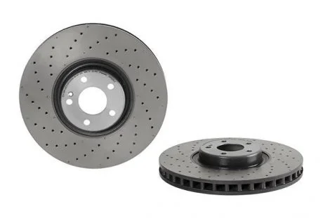 TARCZA HAMULC. MERCEDES W213 E-KLASA 16- PRZ?D BREMBO 09.D524.13