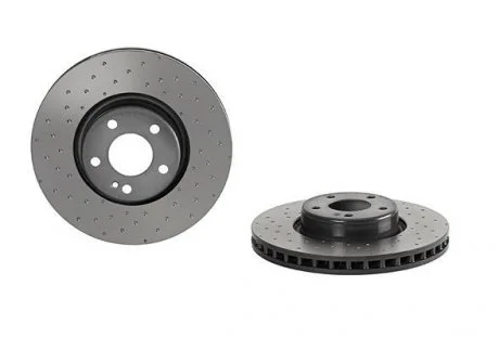 TARCZA HAMULC. MERCEDES W205 C-KLASA 14- PRZ?D BREMBO 09.D527.23