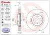 Тормозной диск Painted disk BREMBO 09.R104.11 (фото 1)