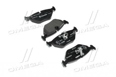 Тормозные колодки дисковые, к-кт. BREMBO P06 025