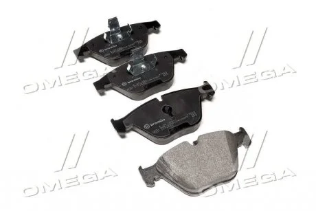 Колодки тормозн. перед. BMW 5 (E60, E61), 7 (E65, E66) 3.0-6.0 11.01- BREMBO P 06 054