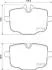 Тормозные колодки Brembo P06101