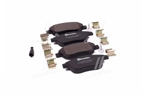 Гальмівні колодки дискові, к-кт. BREMBO P23 087