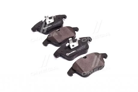 Тормозные колодки дисковые, к-кт. BREMBO P24 076