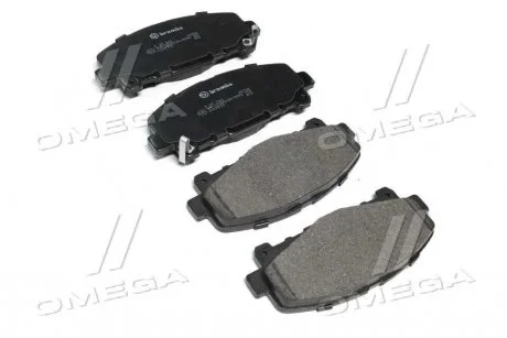Гальмівні колодки дискові, к-кт. BREMBO P28 043
