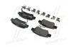 Тормозные колодки дисковые, к-кт. BREMBO P28 046 (фото 3)