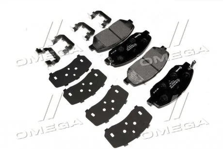 Тормозные колодки дисковые, к-кт. BREMBO P30 036