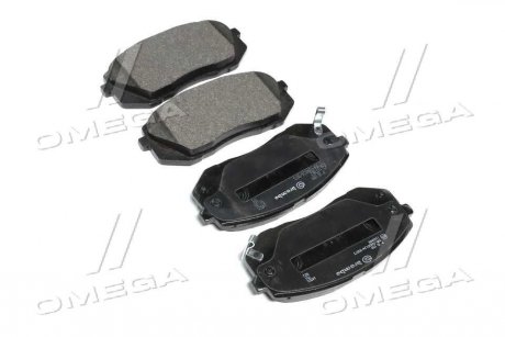 Колодки тормозные дисковые передн, Hyundai i40, ix35; Kia Carens, Sportage 04- BREMBO P 30 039 (фото 1)